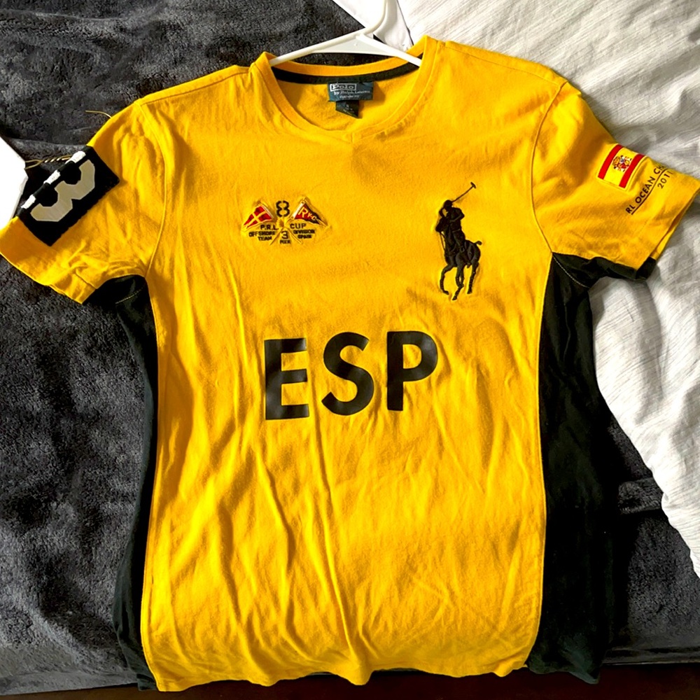 Ralph Lauren Spain España V neck t shirt